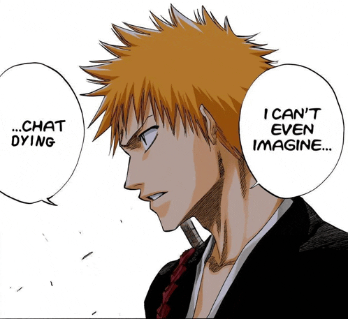 a cartoon character with orange hair says i can t even imagine