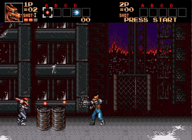 Contra Hard Corps Wolfman GIF - Contra Hard Corps Wolfman Fang GIFs