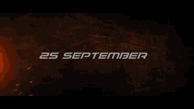 a man in a superhero suit is flying through a tunnel and the date is 25 september