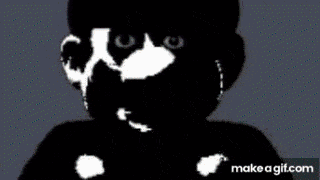 a black and white image of a person wearing a black hat and a mask .