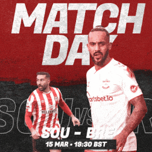 a poster for a match between sou and bre