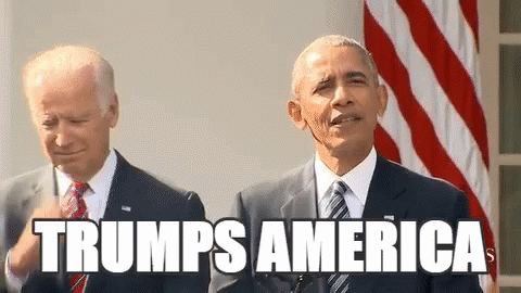 Trumps America Joebiden GIF - Trumps America Joebiden Obama GIFs