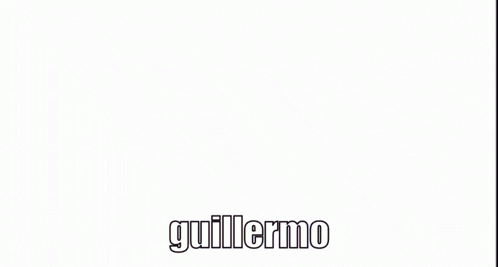 a group of anime characters are standing in front of a spotlight with the name guillermo written on the bottom