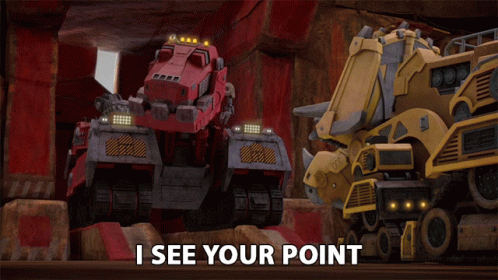 I See Your Point Dozer GIF - I See Your Point Dozer Brian Drummond GIFs