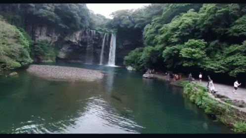 제주도 GIF - Jeju Island Waterfalls Korea GIFs