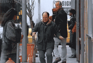 George Costanza Hooray GIF - George Costanza Hooray Seinfeld GIFs