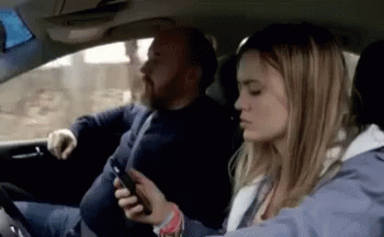 Louis Ck Texting While Driving GIF - Louis Ck Texting While Driving Run Over GIFs