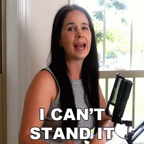 I Cant Stand It Rachel Smith GIF - I Cant Stand It Rachel Smith Rachels English GIFs