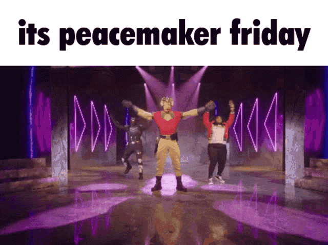 Peacemaker Peacemaker Friday GIF - Peacemaker Peacemaker Friday Friday GIFs