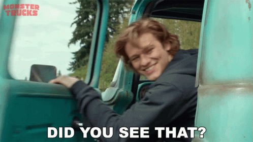 Did You See That Tripp GIF - Did You See That Tripp Lucas Till GIFs