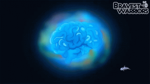 Brain Outerspace GIF - Brain Outerspace Colorful GIFs