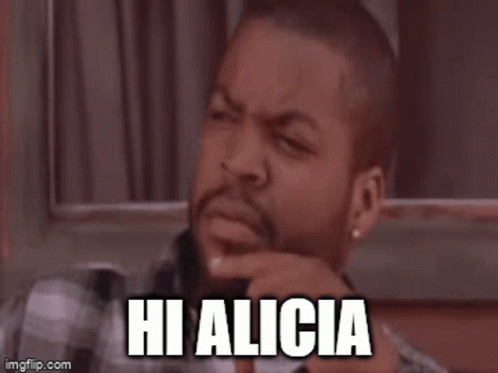 Hi Alicia GIF - Hi Alicia GIFs