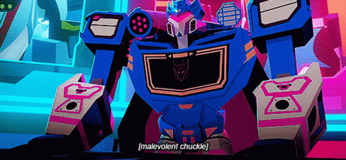 Transformers Soundwave GIF - Transformers Soundwave Malevolent Chuckle GIFs