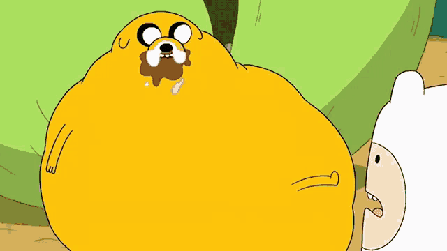 a cartoon character with the word fabuloso in white