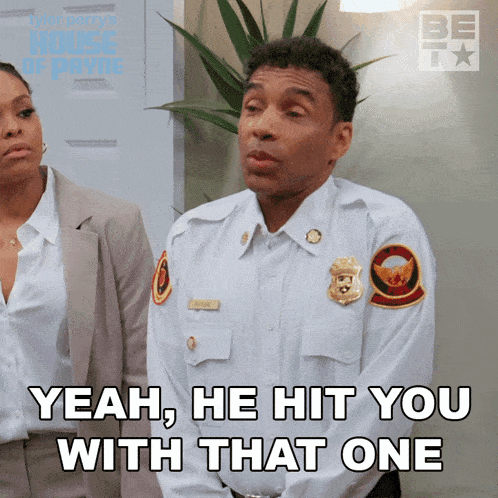 Yeah He Hit You With That One Cj Payne GIF - Yeah He Hit You With That One Cj Payne House Of Payne GIFs