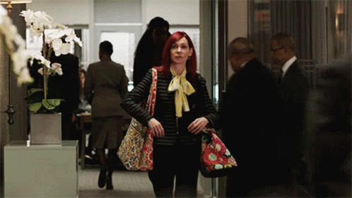 Wave Elsbeth Tascioni GIF - Wave Elsbeth Tascioni The Good Fight GIFs