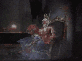 a painting of a woman laying in a chair