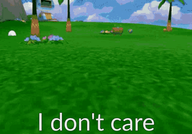 Chao Chao Chao Garden GIF - Chao Chao Chao Garden I Dont Care GIFs