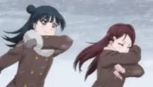 Anime Blown Away GIF - Anime Blown Away Windy GIFs
