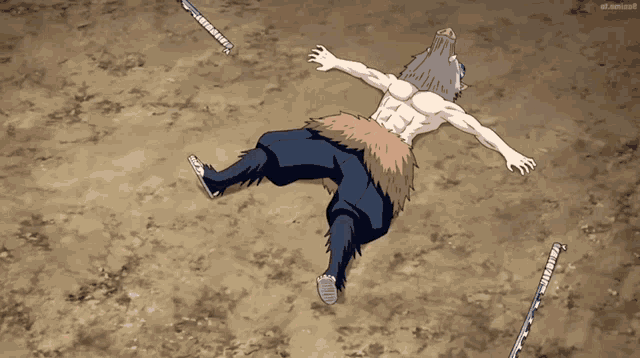 a cartoon of a man holding a sword with a watermark that says anime8