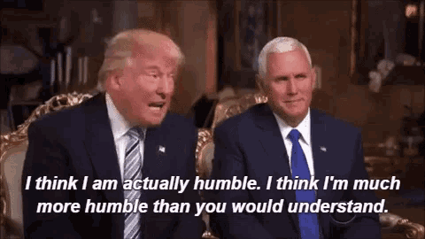 Trump Humble GIF - Trump Humble Donald GIFs