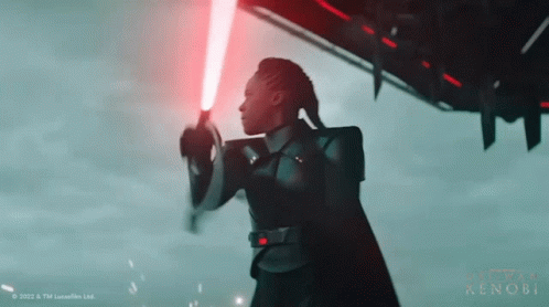 Deflecting Shots Reva Third Sister GIF - Deflecting Shots Reva Third Sister Star Wars Obi Wan Kenobi GIFs