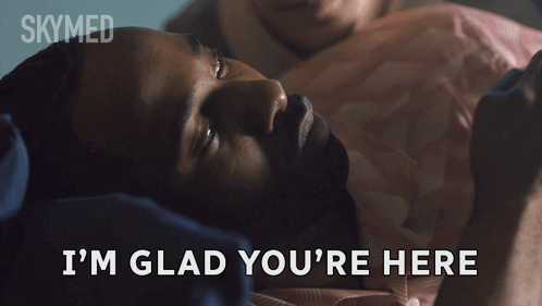 I'M Glad You'Re Here Tristan GIF - I'M Glad You'Re Here Tristan Skymed GIFs