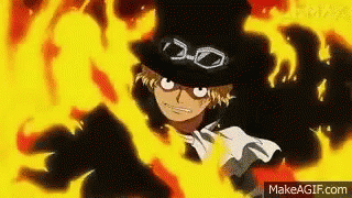 Sabo One Piece GIF - Sabo One Piece Flame GIFs