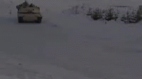 Tank Drift GIF - Tank Drift Snow GIFs