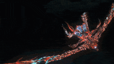 a computer generated image that looks like a fireball with the letters ec on it