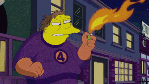 Breathing Fire  GIF - Simpsons Barney On Fire GIFs