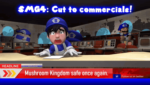 Smg4 Cut To Commercials GIF - Smg4 Cut To Commercials Go To Commercial GIFs
