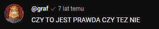 a blurred image of a person 's face with the words " czy to jest prawda czy tez nie " below it