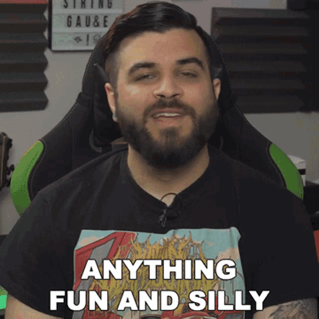 Anything Fun And Silly Andrew Baena GIF - Anything Fun And Silly Andrew Baena Whatever Makes You Laugh GIFs
