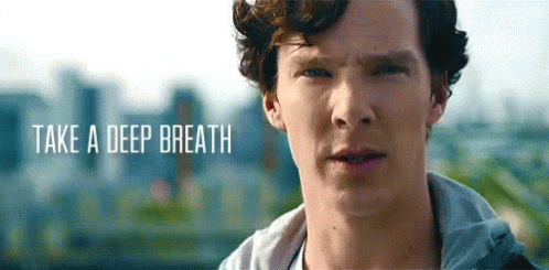 When Stress Levels Start To Rise... GIF - Relax Breathe Deep GIFs