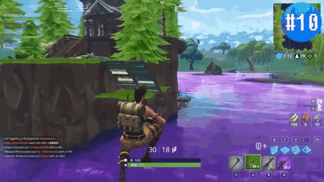 a screenshot of a video game with the number 10 on the top right
