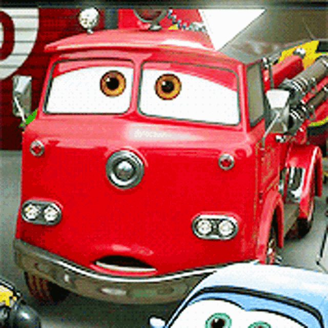 Cars Red GIF - Cars Red Gasp GIFs