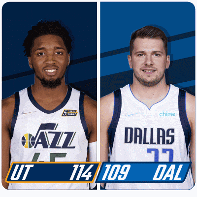 two basketball players from the dallas mavericks