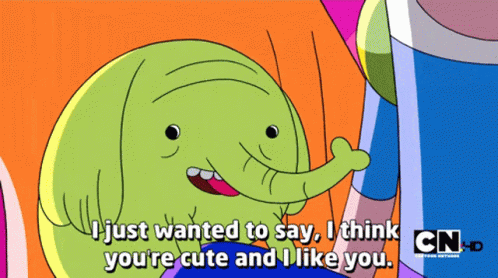 Cute Adventure Time GIF - Cute Adventure Time I Just Wanted To Say GIFs