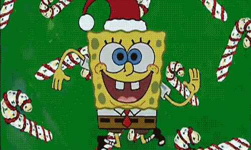 Spongebob GIF - Holidays Happy Holidays Christmas GIFs