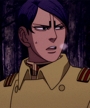 a close up of a cartoon character 's face with a piercing in his cheek