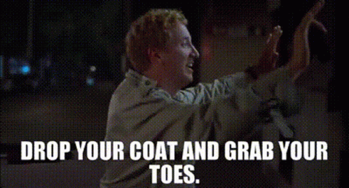 Super Troopers Raise Arms GIF - Super Troopers Raise Arms Drop Your Coat GIFs