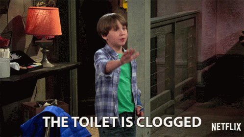 The Toilet Is Clogged Finn Carr GIF - The Toilet Is Clogged Finn Carr Jack Cooper GIFs
