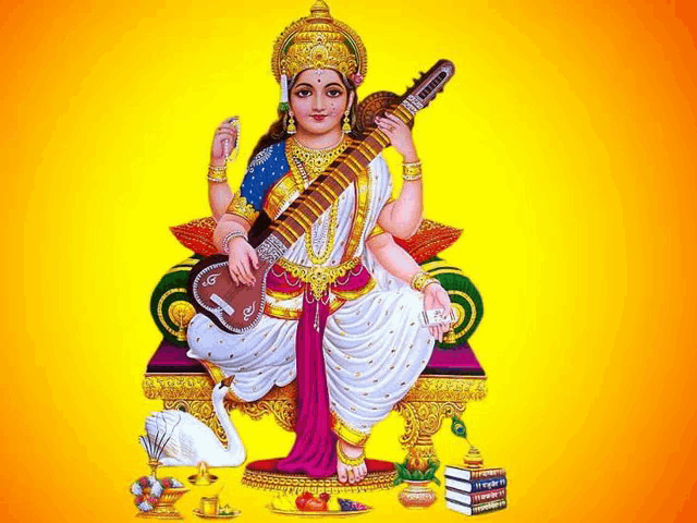 a painting of a woman holding a guitar with the letter t on the front