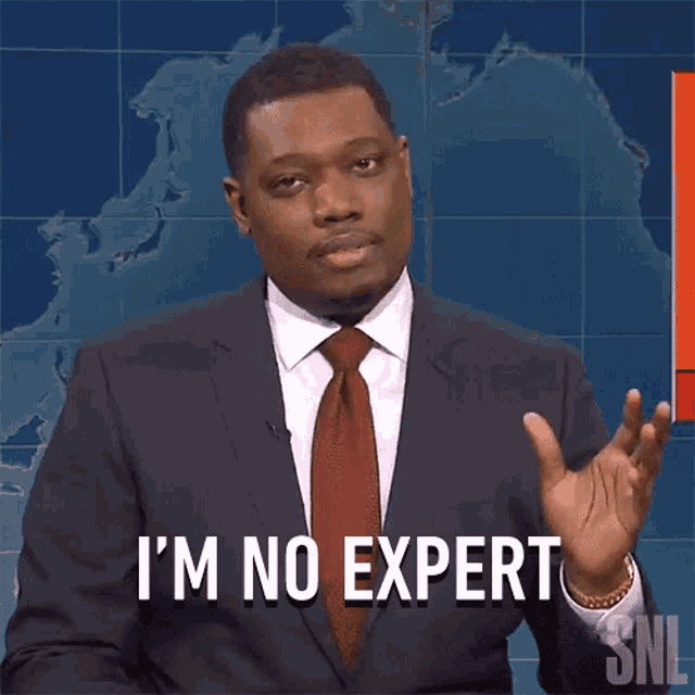 Im No Expert Saturday Night Live GIF - Im No Expert Saturday Night Live Im Not A Pro GIFs