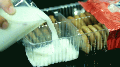 Eat Cookies And Milk Like A Pro GIF - Cookies Milk Dessert GIFs
