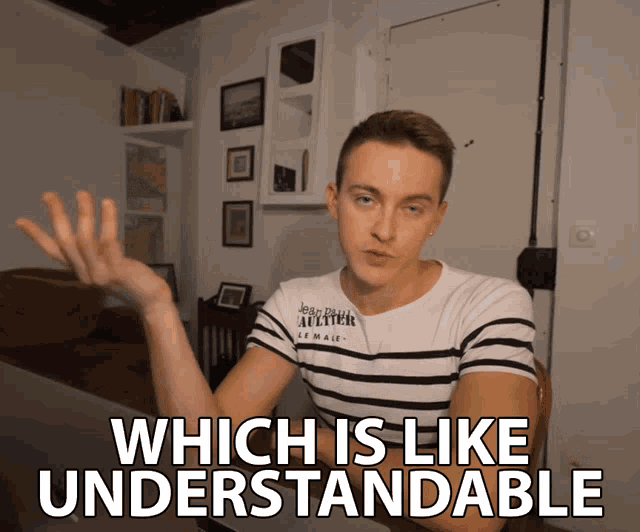Which Is Like Understandable Damon Dominique GIF - Which Is Like Understandable Damon Dominique Obvious GIFs