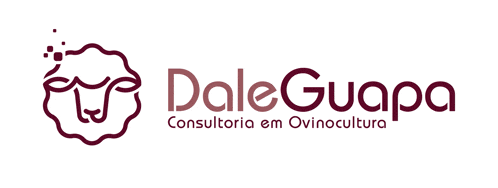 a logo for dale guapa consultoria em ovinocultura with a sheep on it
