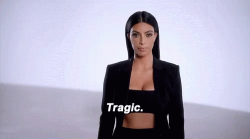 Tragic Kim GIF - Tragic Kim Kardashian GIFs
