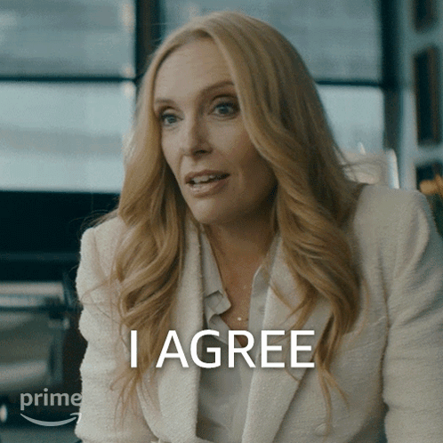 I Agree Margot Cleary Lopez GIF - I Agree Margot Cleary Lopez Toni Collette GIFs